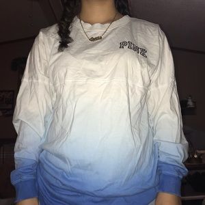 PINK  ombre Long sleeve